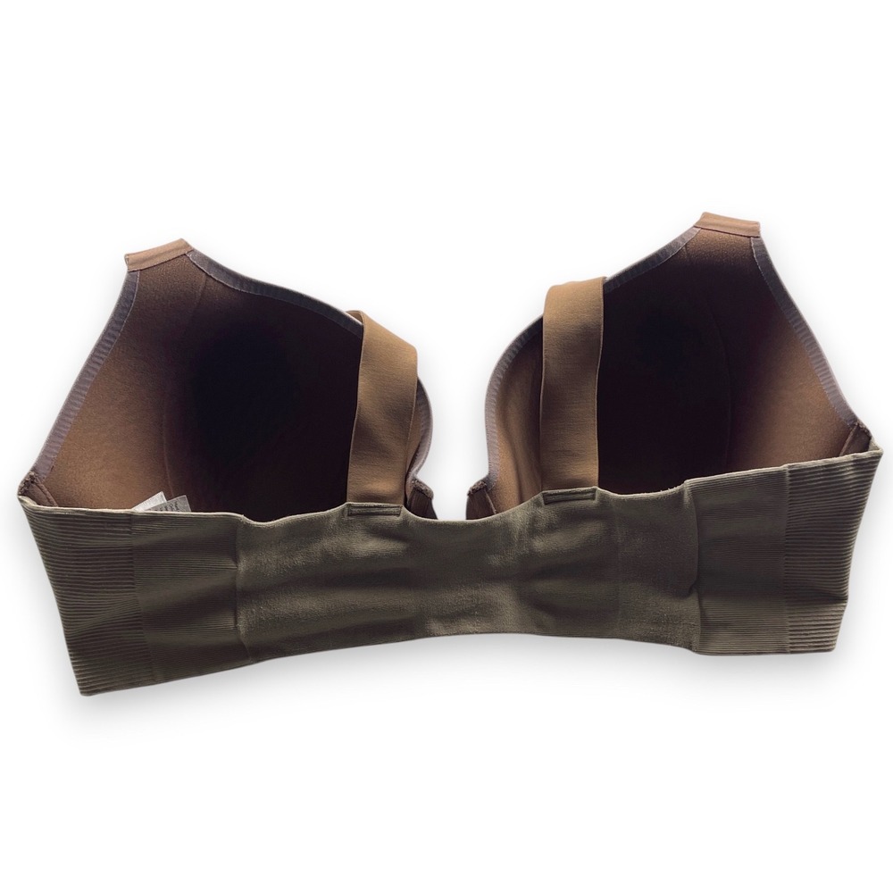 Spanx Bra-llelujah Full Coverage Front Closure Bra 38D Mauve Taupe 30011R - Picture 2 of 15